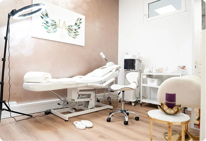 Behandlungsraum bei Laser Angel Hamburg